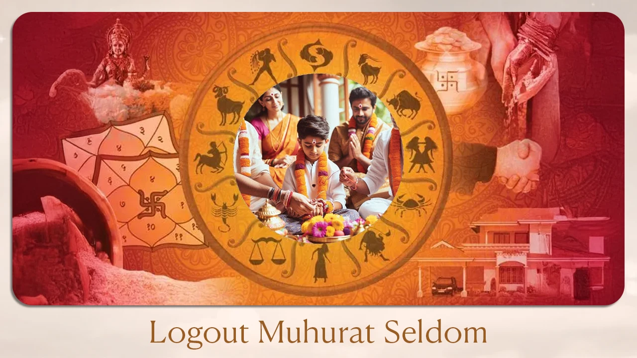 Logout Muhurat Seldom